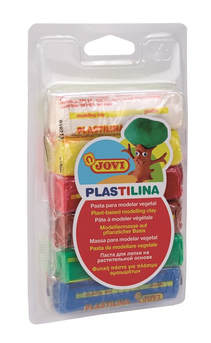 Jovi Plastilina Reusable & Non-Drying Modeling Clay; 30, Red